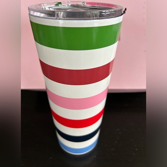 Kate spade adventure stripe stainless steel tumbler - Picture 2 of 4